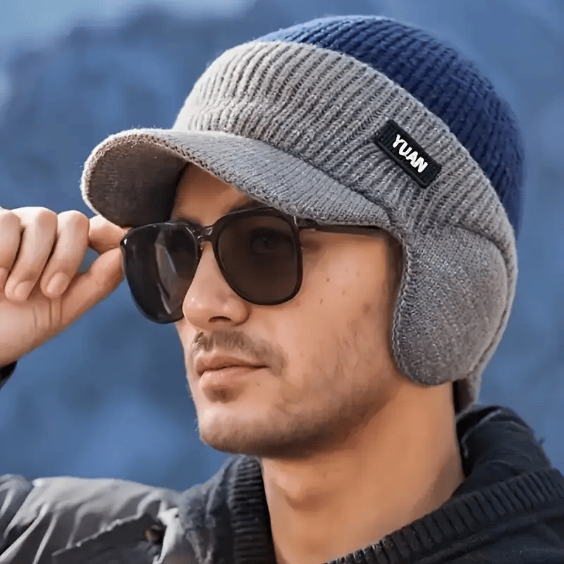 FrostGuard – Winter Knitted Earflap Hat for Men – image 7