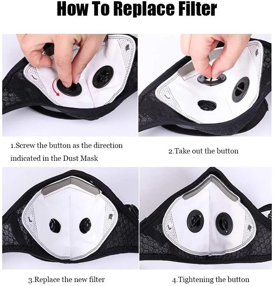 AirGuard – Reusable Carbon Filter Dust Mask – image 15