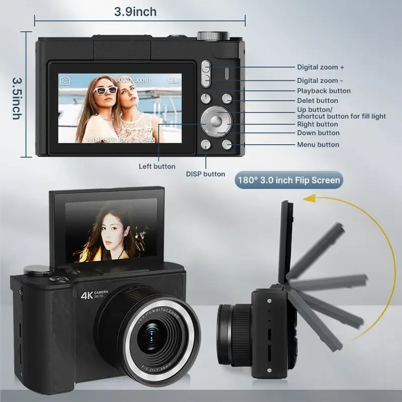 SnapMaster – High-Resolution 4K Digital Camera – image 2
