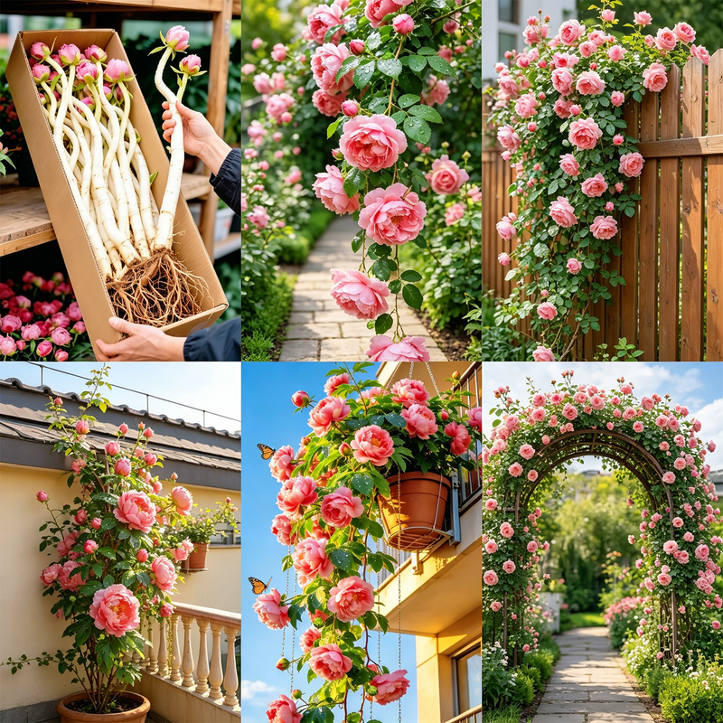 RoseCascade – Premium Climbing Rose Bulbs – image 5