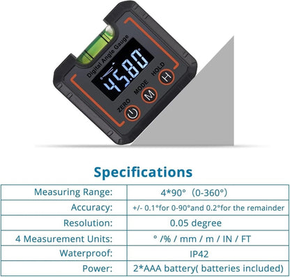 AnglePro – 0–360° Digital Angle Finder Level Tool – image 6