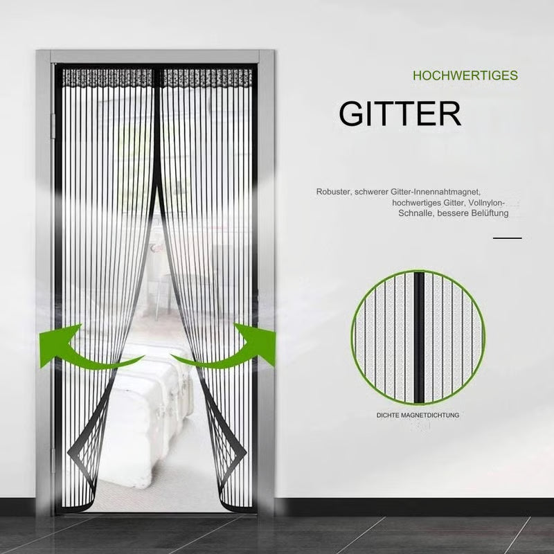 BreezeLock – Magnetic Mesh Fly Protection Door – image 6