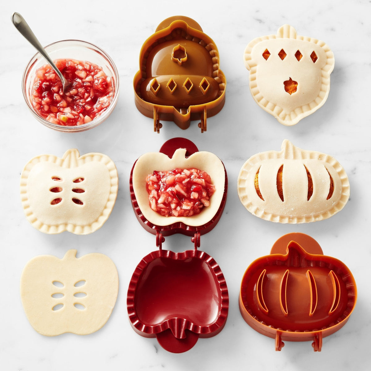 MiniCrust – Holiday Pie Mold for Festive Baking – Apple