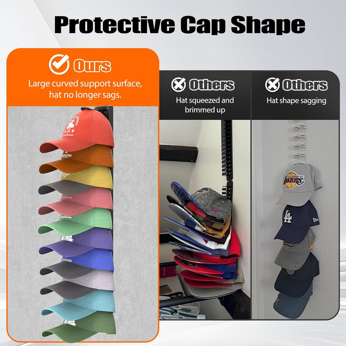 CapKeeper – New Hat Organizer for Baseball Caps – image 3