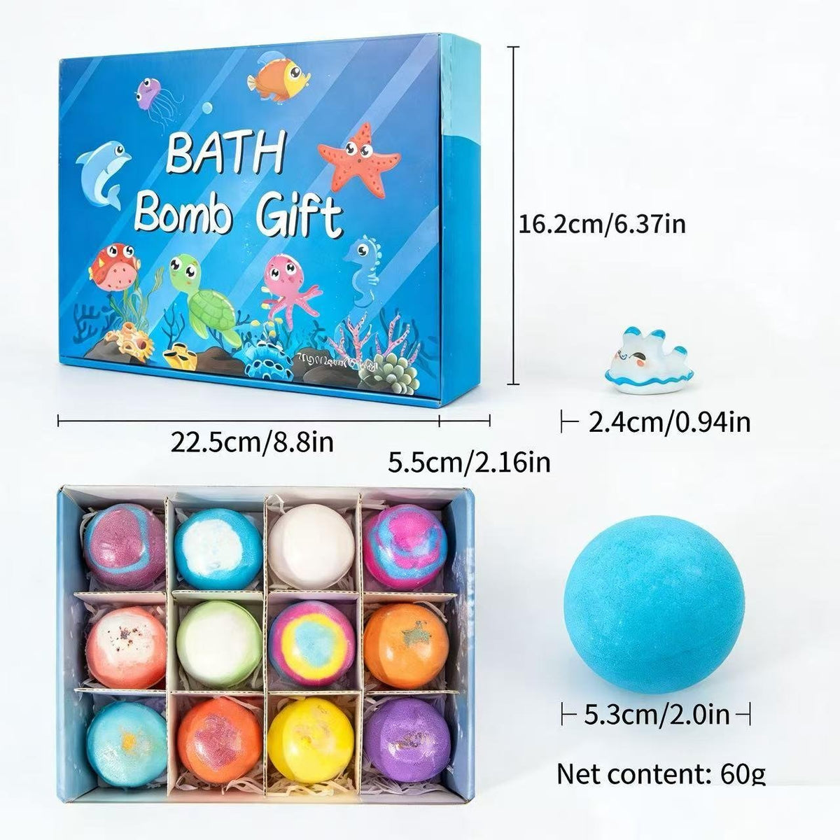 KidSplash – Colorful Bath Bomb Gift Set for Kids – image 8