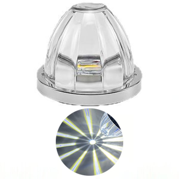 BrightMark X – Heavy-Duty LED Marker Lights – White / Buy 1