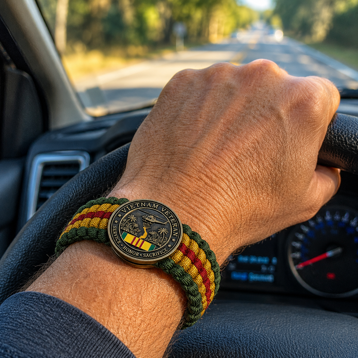 BraveBond – Vietnam Veteran Tribute Survival Bracelet – image 5