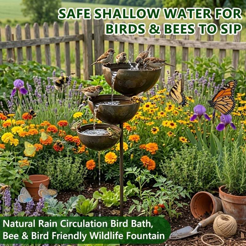RainHaven – Rain Catcher Bird Bath – image 4