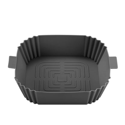 CleanCrisp – Reusable Cooking Tray Inserts – Gray / Square