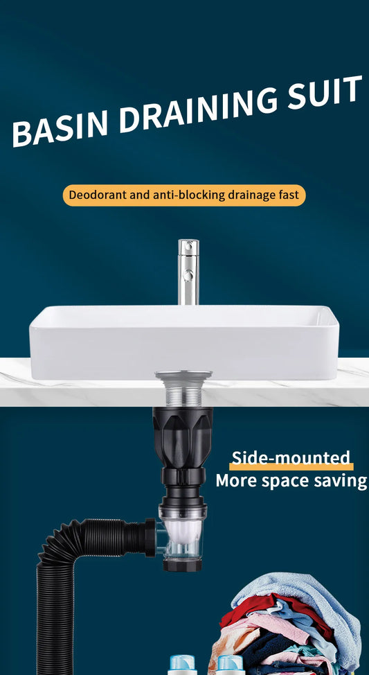 FlowFlex – Adjustable Sink Drain Pipe – Buy 1 pc