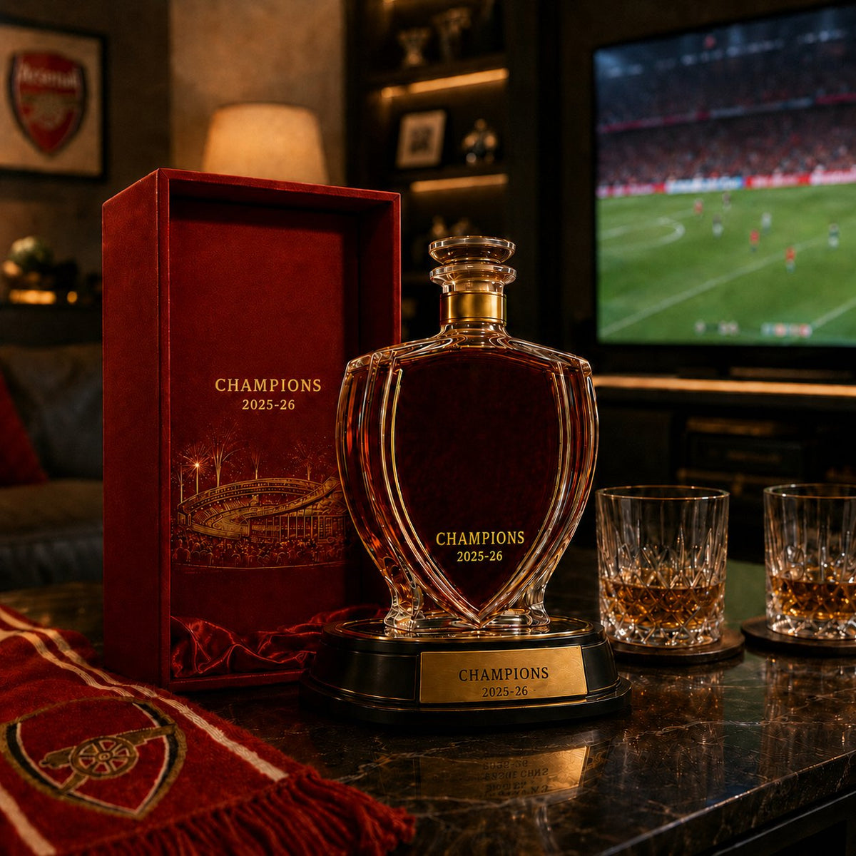 GunnerGlory - Champions Whiskey Decanter – image 2