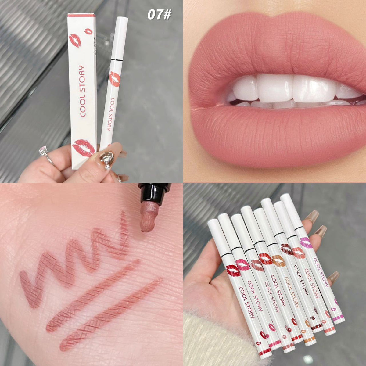 BoldTrace – 2-in-1 Lip Definition Pen – 07 # / 01 # / BUY 1 GET 1 FREE(2 PCS)