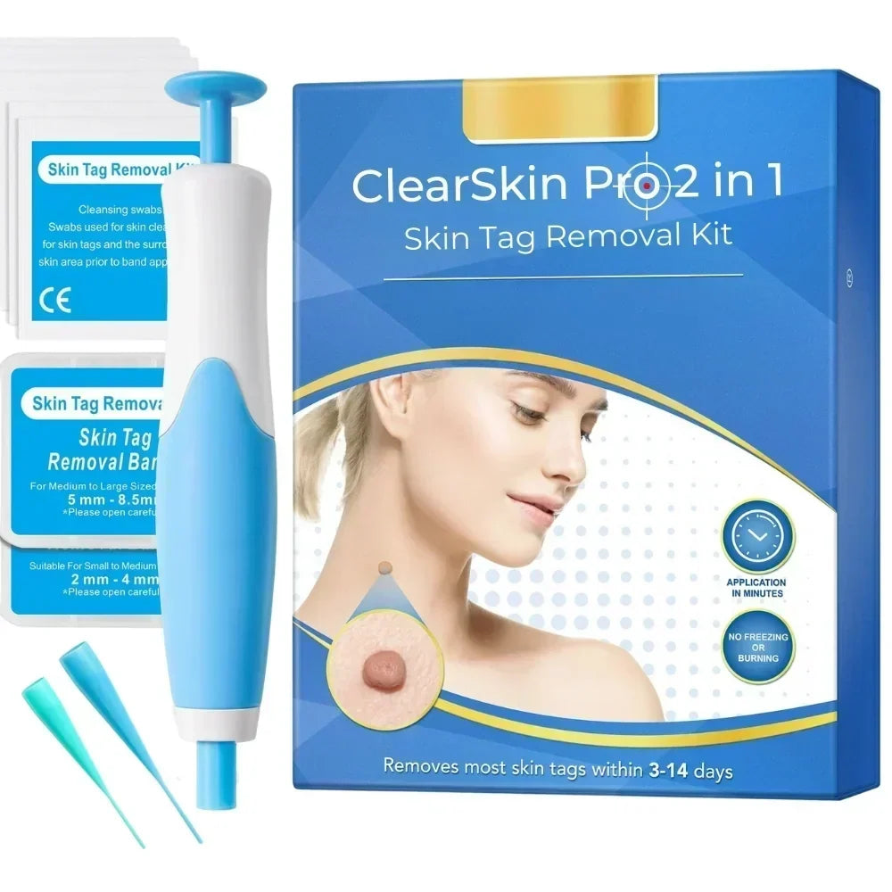 ClearSkin Pro - 2 in 1 Skin Tag Remover Device – Ocean Blue