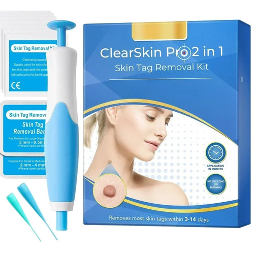 ClearSkin Pro - 2 in 1 Skin Tag Remover Device – Ocean Blue