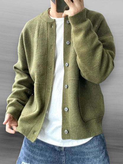 Beaufort Casual Cardigan – Green / M