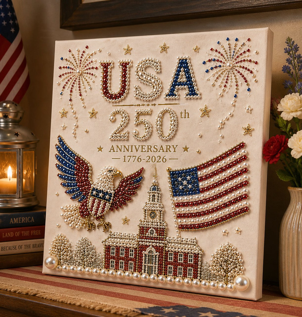 PatriotPearl – Anniversary Craft Masterpiece – Freedom Eagle