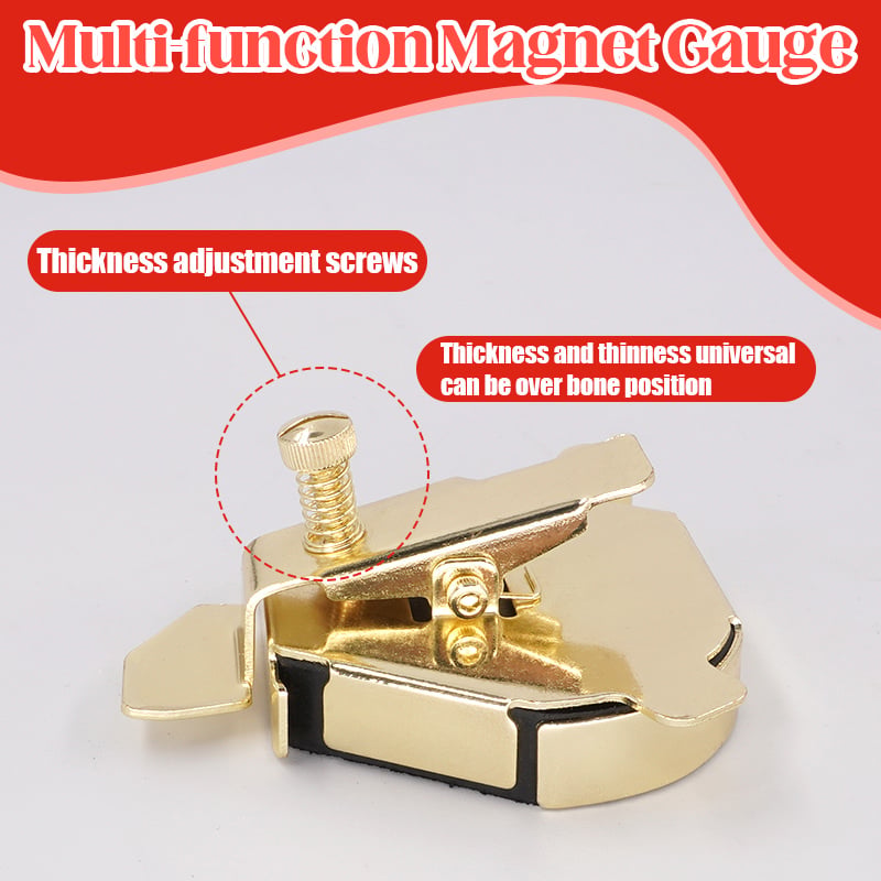 SewMate – 2026 Upgraded Magnetic Sewing Machine Guide – Golden / 1 PC