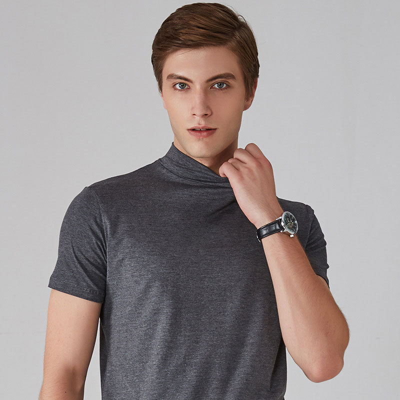 NeoCollar – Sleek High Neck T-Shirt – image 14