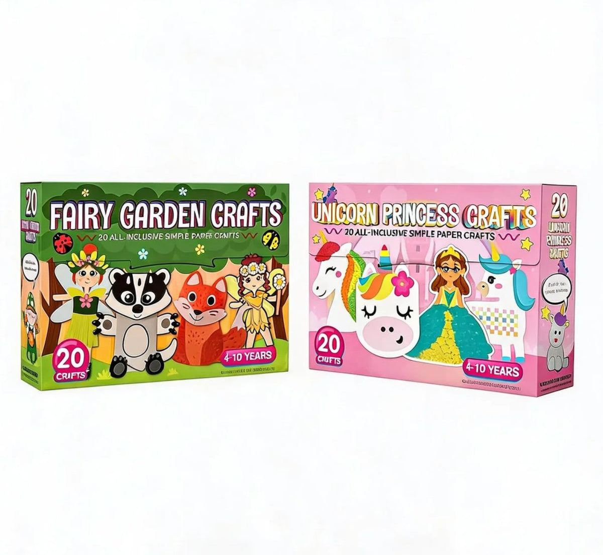 BrainCraft – Kids Educational Activity Kit – Unicorn Princess+Fairy Garden