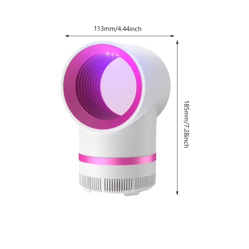NightShield – UV Bug Trap Lamp – Pink