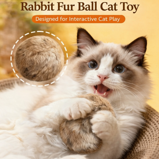 WhiskerRoll - Soft Plush Cat Toy – 3 Pcs