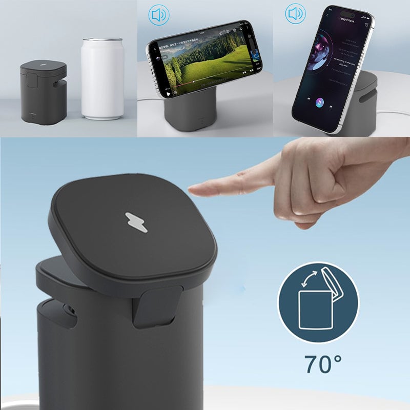 PowerBeat Dock – Magnetic Wireless Charger & Speaker – image 2