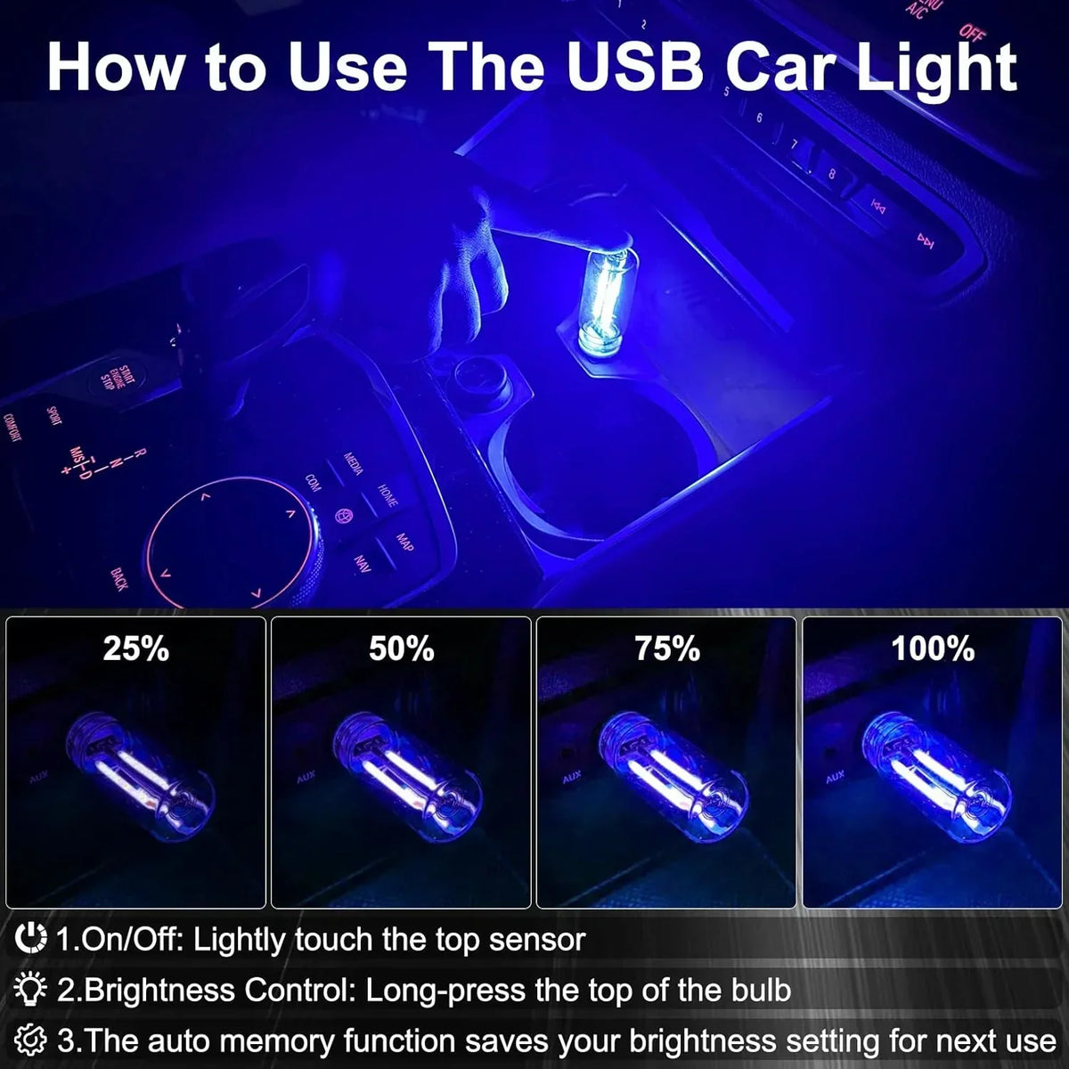MoodBeam - Touch-Activated USB Light – image 11