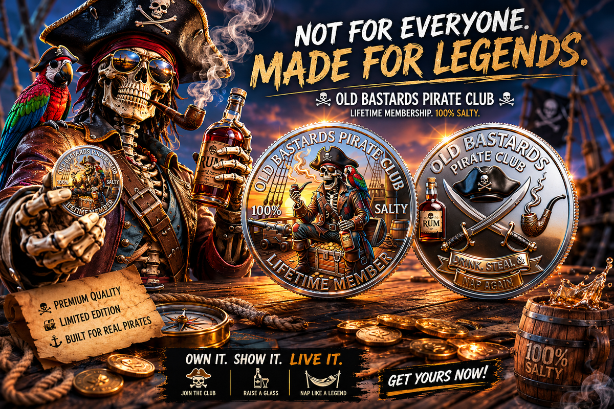 RumRaider – Double-Sided Pirate Challenge Coin – image 9