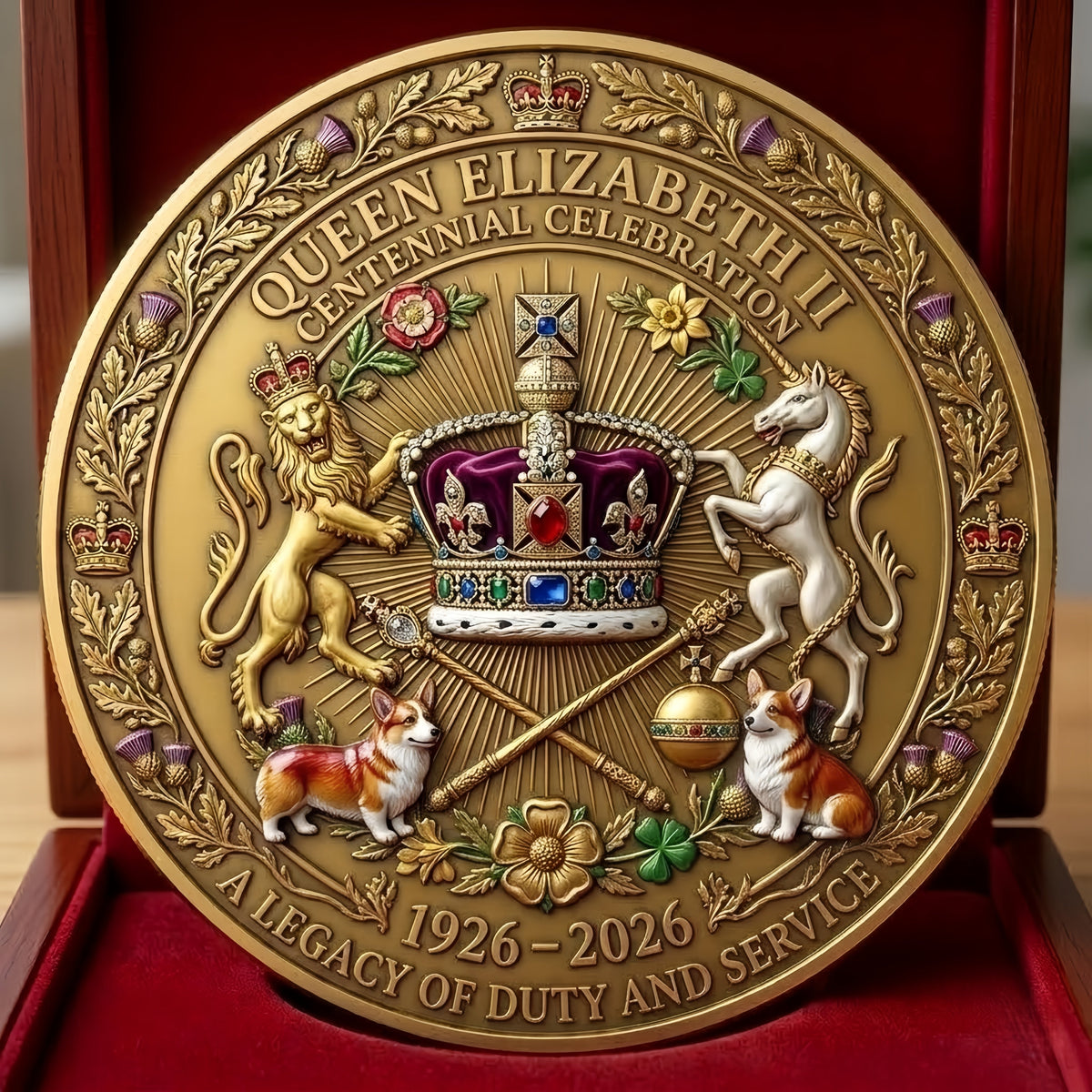 QueenLegacy – Historic Royal Collector Coin – image 2