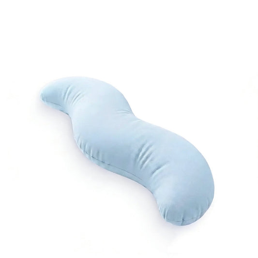 SnugglePod – Ergonomic Sleep Cushion – Light Blue / 105 × 30 cm