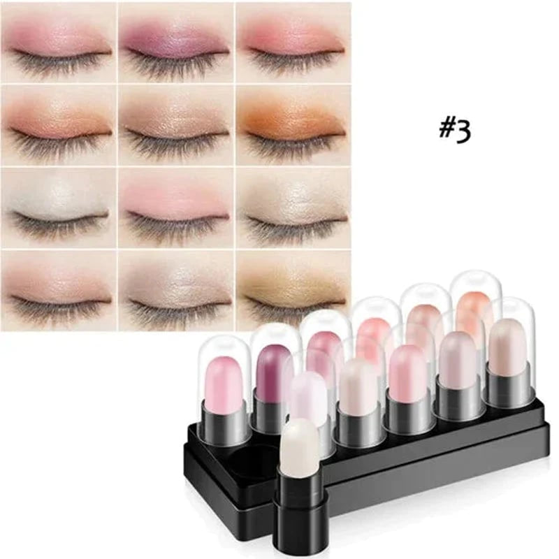 GlowStick – Creamy Eyeshadow Stick – Pink color series