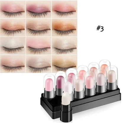 GlowStick – Creamy Eyeshadow Stick – Pink color series