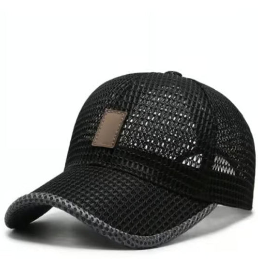 SunShade – Summer Outdoor Casual Baseball Cap – Black