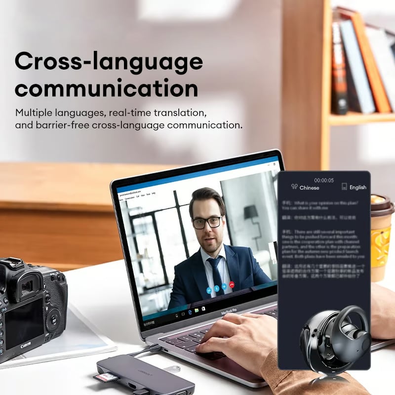 LinguaWave – Real-Time Language Translator Earbuds – image 4