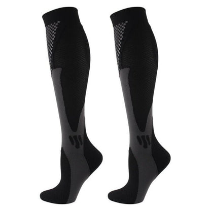 FlexiRelief – High-Grade Compression Support Socks – Black / S/M