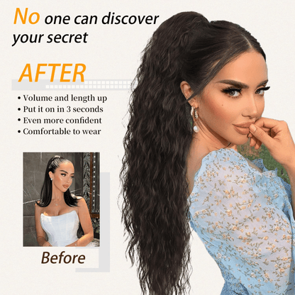 SilkiPony – Natural Hair Ponytail Extension – image 15