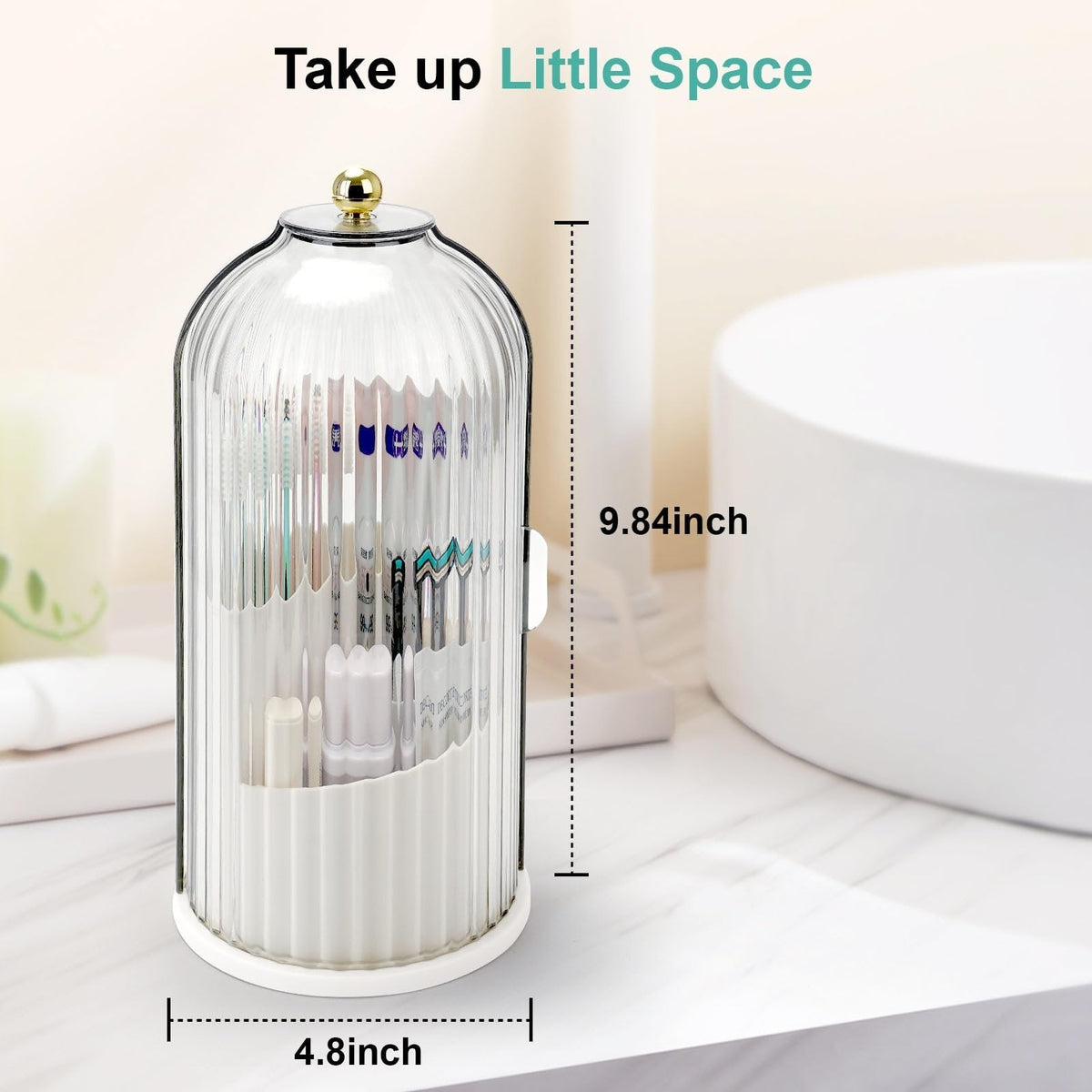BrushNest – Sliding Lid Toothbrush Organizer – image 10