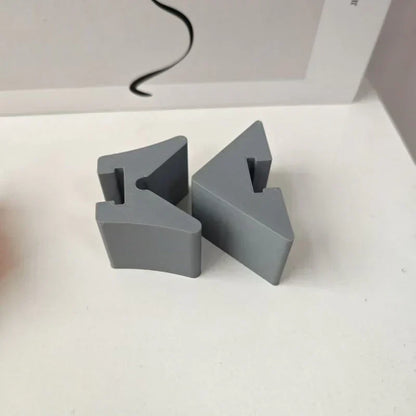 AngleFix – 90 Degree Corner Clamp Adapter – Grey / 1 Set (4 Pieces)