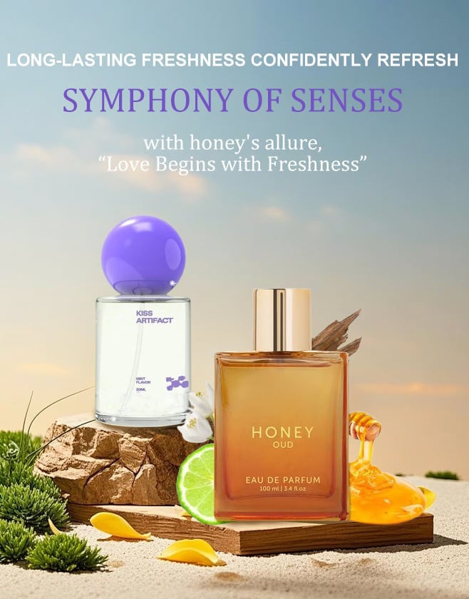 HoneyBreathe – Probiotic Oral Spray & Sweet Honey Perfume – Probiotic Oral Spray + Honey Eau de Toilette