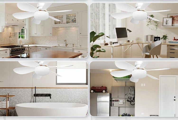 BreezeGlow – Socket Ceiling Fan with Adjustable LED Lighting – image 6