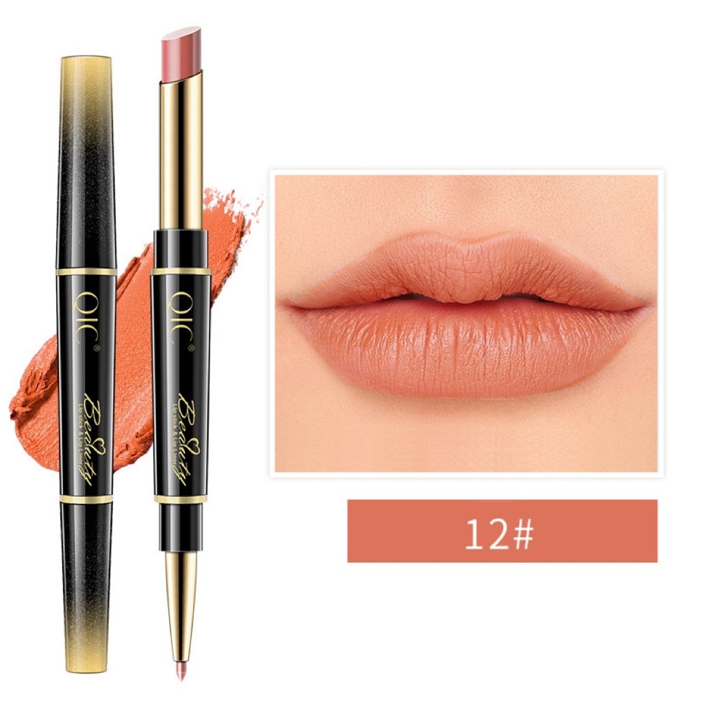 ChicInk – Waterproof Matte Lipstick Pen Duo – Number 12