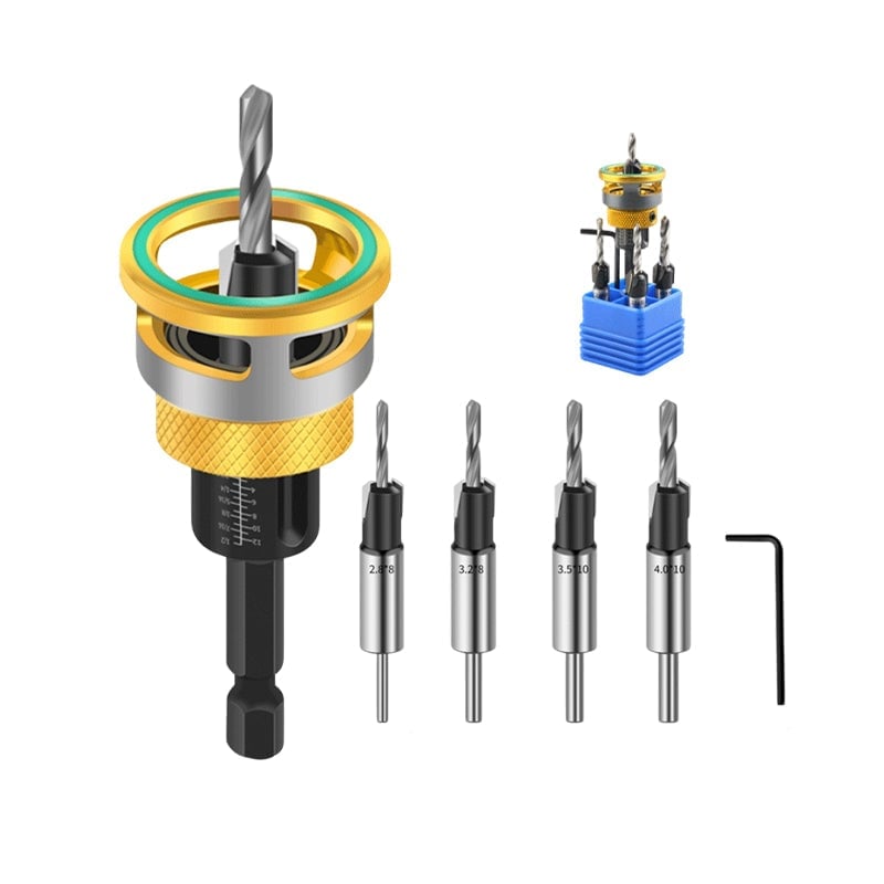 ProBore – High Precision Counterbore Tool – Gold