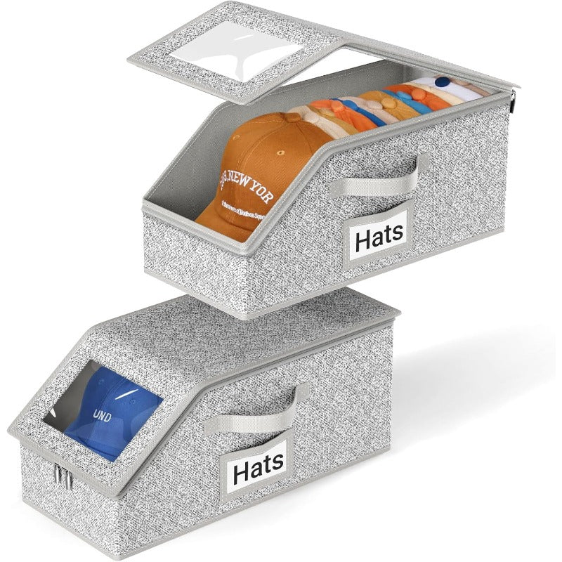 CapCaddy – Baseball Cap Organizer – 2 Packs (Holds 24 Caps) - Save $5