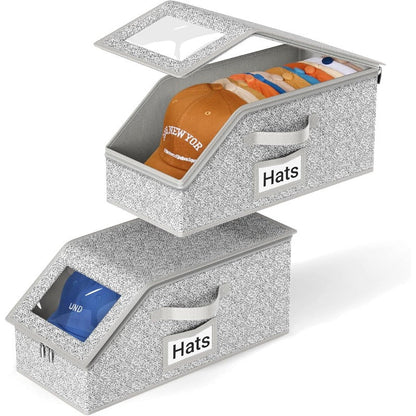 CapCaddy – Baseball Cap Organizer – 2 Packs (Holds 24 Caps) - Save $5