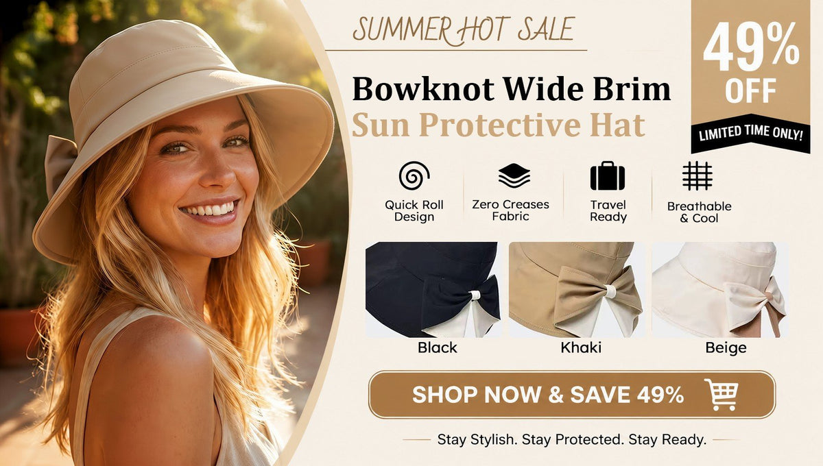 BowBreeze – Elegant Sun Protective Wide Brim Hat – image 6