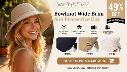BowBreeze – Elegant Sun Protective Wide Brim Hat – image 6