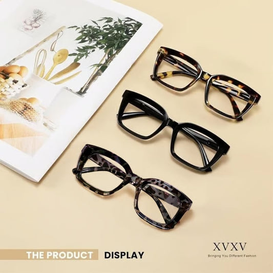 SmartSight Trio – Everyday Reading Glasses Set – 3 Pack*mix 1 / 0.0 x - (under 45 years old)