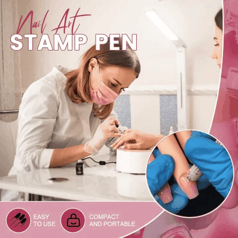 StampNail – Easy Nail Art Stamp Pen – 6 PCS / BUY 1