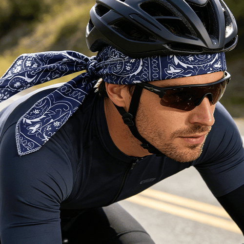 Elastic Cycling Sports Cap – image 7
