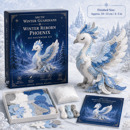 NordicStitch – Winter Fantasy DIY Kit – ️ Aurora Phoenix
